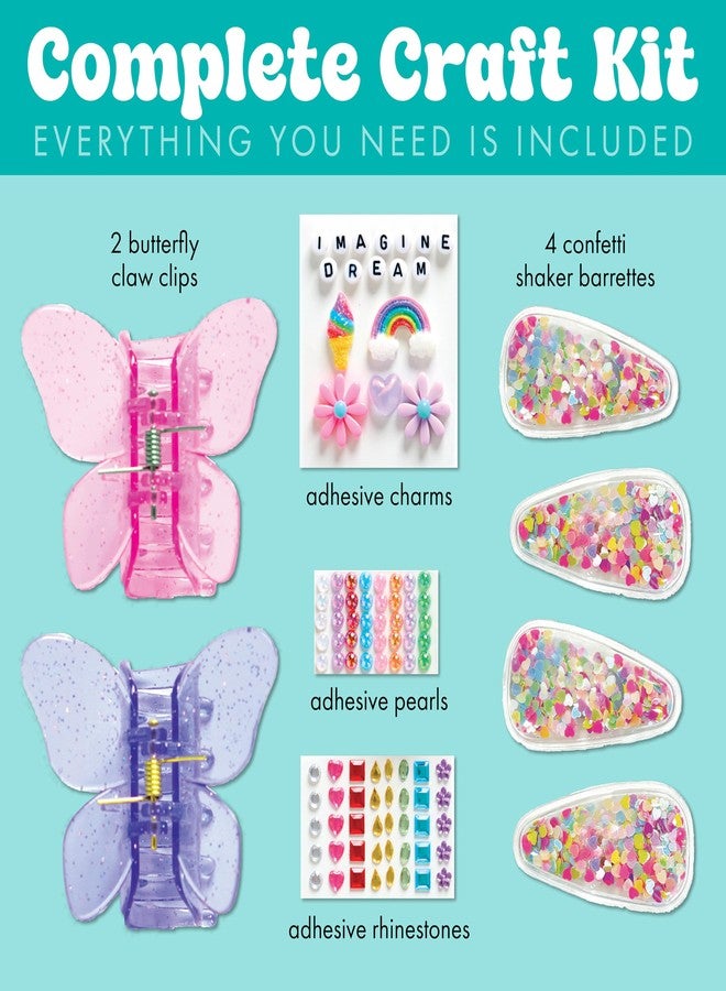 Creativity for Kids Chic Boutique Hair Clips: Create 6 DIY Hair Clips, Crafts and Birthday Gifts for Girls, Holiday Gift and Girls Toys (Ages 6+) - Image 3